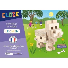 LE CHIEN KIT CREATIF CONSTRUCTION BOIS 23 PIECES-LiloJouets-Magasins jeux et jouets dans Morbihan en Bretagne LE CHIEN KIT CREATIF CONSTRUCTION BOIS 23 PIECES-LiloJouets-Magasins jeux et jouets dans Morbihan en Bretagne