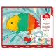 Coffret peinture propre petite barbouille 4 pochoirs animaux-lilojouets-magasins jeux et jouets dans morbihan en bretagne