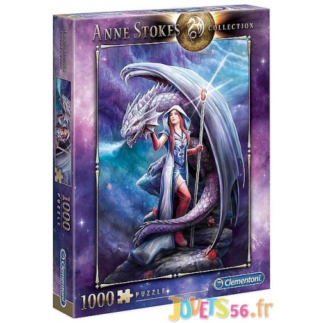 PUZZLE DRAGON MAGE 1000 PIECES A STOKES-LiloJouets-Magasins jeux et jouets dans Morbihan en Bretagne