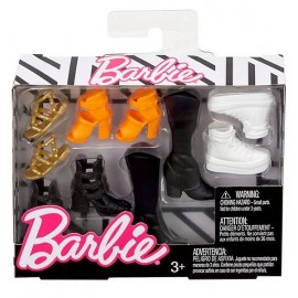 COFFRET 5 PAIRES CHAUSSURES BARBIE ASST-LiloJouets-Magasins jeux et jouets dans Morbihan en Bretagne