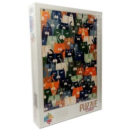 PUZZLE CATS DE ANDREA KURTIS 1000 PIECES LES CHATS-LiloJouets-Magasins jeux et jouets dans Morbihan en Bretagne