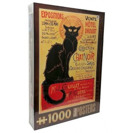 PUZZLE VINTAGE LE CHAT NOIR 1000 PIECES-LiloJouets-Magasins jeux et jouets dans Morbihan en Bretagne