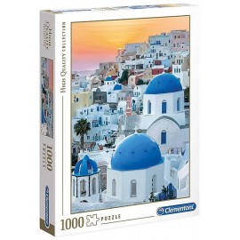 PUZZLE SANTORINI 1000 PIECES HIGH QUALITY-LiloJouets-Magasins jeux et jouets dans Morbihan en Bretagne