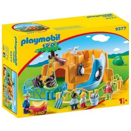 9377 PARC ANIMALIER PLAYMOBIL 1.2.3-LiloJouets-Magasins jeux et jouets dans Morbihan en Bretagne