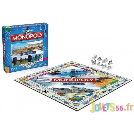 MONOPOLY BRETAGNE-LiloJouets-Magasins jeux et jouets dans Morbihan en Bretagne