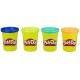 4 pots pate a modeler couleurs flashy playdoh asst-lilojouets-magasins jeux et jouets dans morbihan en bretagne