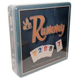 JEU LE RUMMY BOITE METAL STYLE RUMMIKUB-LiloJouets-Magasins jeux et jouets dans Morbihan en Bretagne