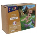 T'REX KIT CREATIF DINOSAURE CONSTRUCTION BOIS 41 PIECES