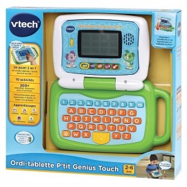 ORDI TABLETTE PTIT GENIUS TOUCH VERT-LiloJouets-Magasins jeux et jouets dans Morbihan en Bretagne