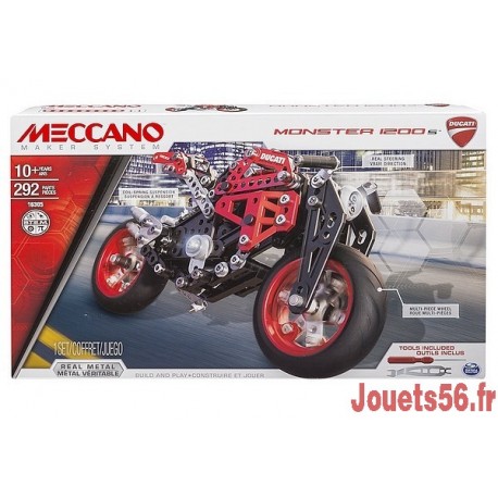 DUCATI MONSTER 1200S MECCANO-jouets-sajou-56