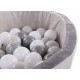 Piscine a balles grise avec 120 balles-lilojouets-magasins jeux et jouets dans morbihan en bretagne