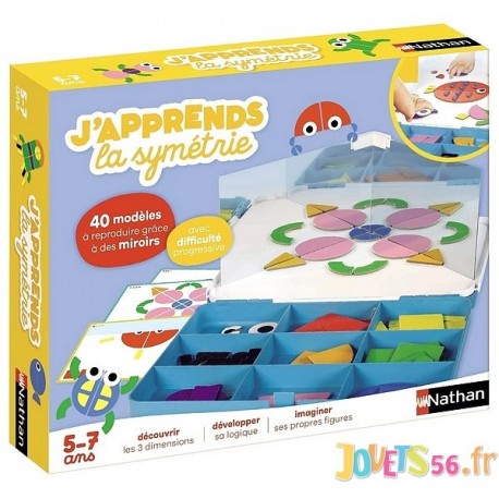 J'APPRENDS LA SYMETRIE-LiloJouets-Magasins jeux et jouets dans Morbihan en Bretagne