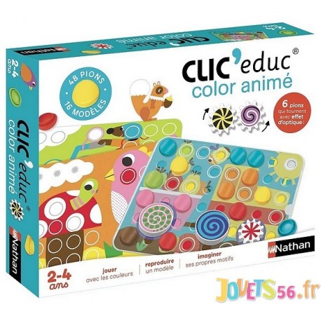 CLIC EDUC COLOR ANIME-LiloJouets-Magasins jeux et jouets dans Morbihan en Bretagne