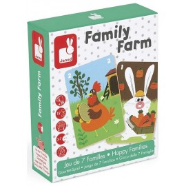 JEU 7 FAMILLES FAMILY FARM-LiloJouets-Magasins jeux et jouets dans Morbihan en Bretagne