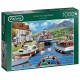 Puzzle un jour sur la riviere 1000 pieces-lilojouets-magasins jeux et jouets dans morbihan en bretagne