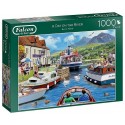 PUZZLE UN JOUR SUR LA RIVIERE 1000 PIECES