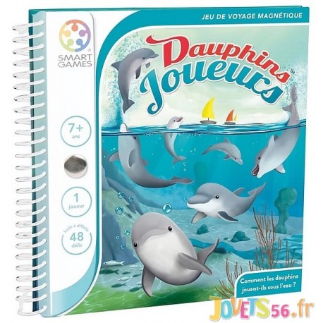 DAUPHINS JOUEURS JEU DE VOYAGE MAGNETIQUE-LiloJouets-Magasins jeux et jouets dans Morbihan en Bretagne