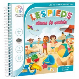 PIEDS DANS LE SABLE JEU DE VOYAGE MAGNETIQUE-LiloJouets-Magasins jeux et jouets dans Morbihan en Bretagne