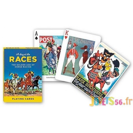 JEU 54 CARTES COURSES DE CHEVAUX-LiloJouets-Magasins jeux et jouets dans Morbihan en Bretagne