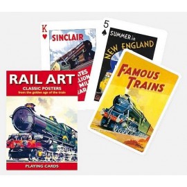 JEU 54 CARTES TRAIN ET RAIL ARTISTIQUE-LiloJouets-Magasins jeux et jouets dans Morbihan en Bretagne