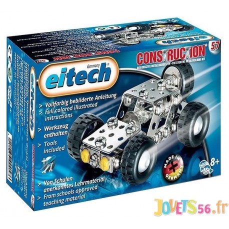 KIT JEEP METAL 120 PIECES CONSTRUCTIONS METALLIQUES-LiloJouets-Magasins jeux et jouets dans Morbihan en Bretagne