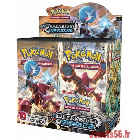 BOOSTER POKEMON XY11 OFFENSIVE VAPEUR-jouets-sajou-56