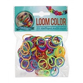 SACHET 200 ELASTIQUES LOOM COLOR-LiloJouets-Magasins jeux et jouets dans Morbihan en Bretagne