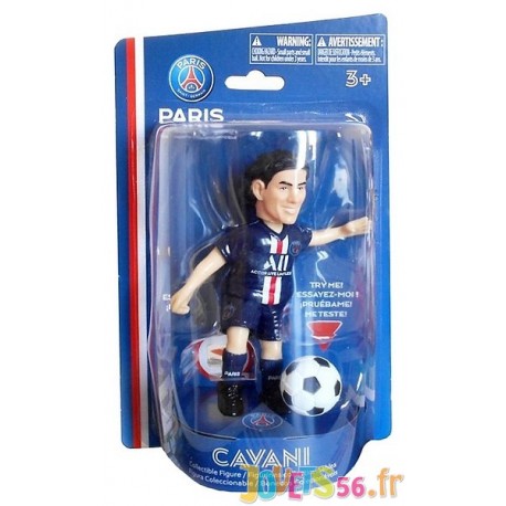 FIGURINE 11CM CAVANI JOUEUR FOOTBALL PSG-LiloJouets-Magasins jeux et jouets dans Morbihan en Bretagne