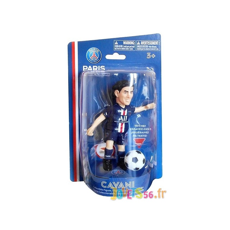 Figurine 11cm cavani joueur football psg 