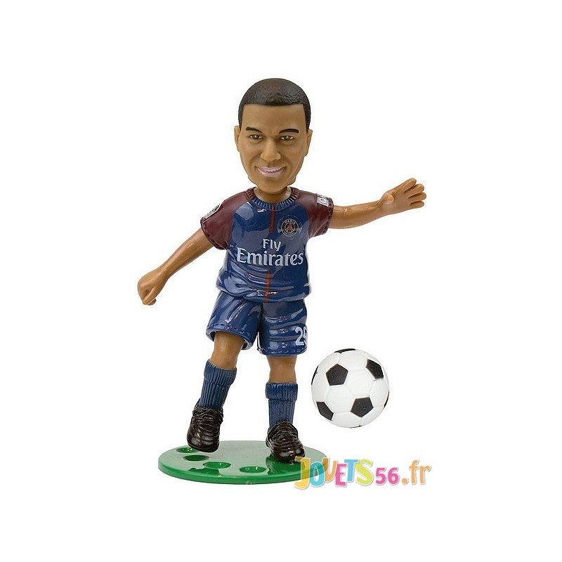 Figurine 11cm mbappe joueur football psg 