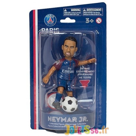 FIGURINE 11CM NEYMAR JOUEUR FOOTBALL PSG-LiloJouets-Magasins jeux et jouets dans Morbihan en Bretagne