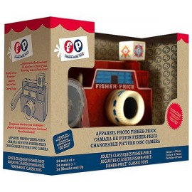 APPAREIL PHOTO VINTAGE FISHER PRICE AVEC 3 DISQUES IMAGES-LiloJouets-Magasins jeux et jouets dans Morbihan en Bretagne
