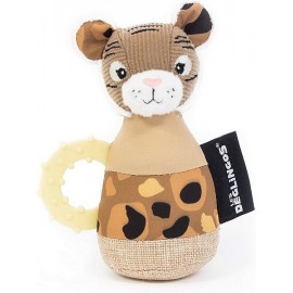 MARACAS SPECULOS LE TIGRE 14CM DEGLINGOS-LiloJouets-Magasins jeux et jouets dans Morbihan en Bretagne