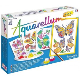 AQUARELLUM JUNIOR PAPILLONS ET FLEURS-LiloJouets-Magasins jeux et jouets dans Morbihan en Bretagne