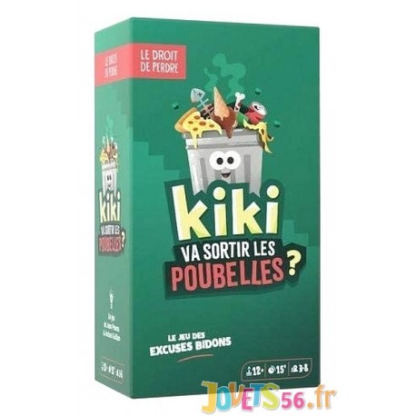 JEU KIKI VA SORTIR LES POUBELLES-LiloJouets-Magasins jeux et jouets dans Morbihan en Bretagne