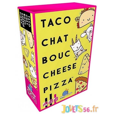 JEU TACO CHAT BOUC CHEESE PIZZA-LiloJouets-Magasins jeux et jouets dans Morbihan en Bretagne