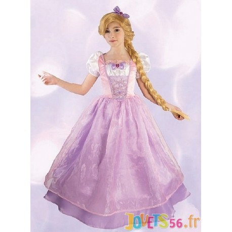 DEGUISE. LUXE RAIPONCE 5-7 ANS DANS HOUSSE AVEC CERCEAU-LiloJouets-Magasins jeux et jouets dans Morbihan en Bretagne