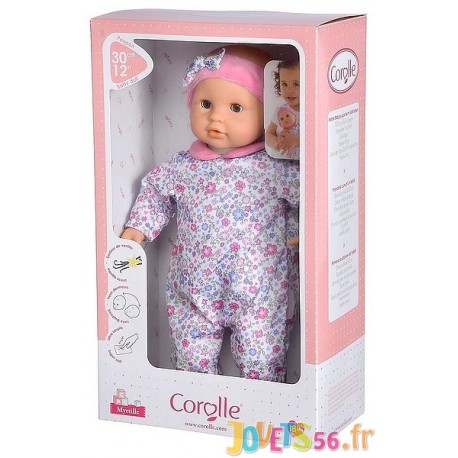 BEBE CALIN MYRTILLE 30CM MON PREMIER POUPON COROLLE-LiloJouets-Magasins jeux et jouets dans Morbihan en Bretagne