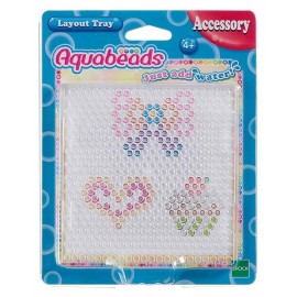 PLAQUE CANEVAS POUR PERLES AQUABEADS-LiloJouets-Magasins jeux et jouets dans Morbihan en Bretagne