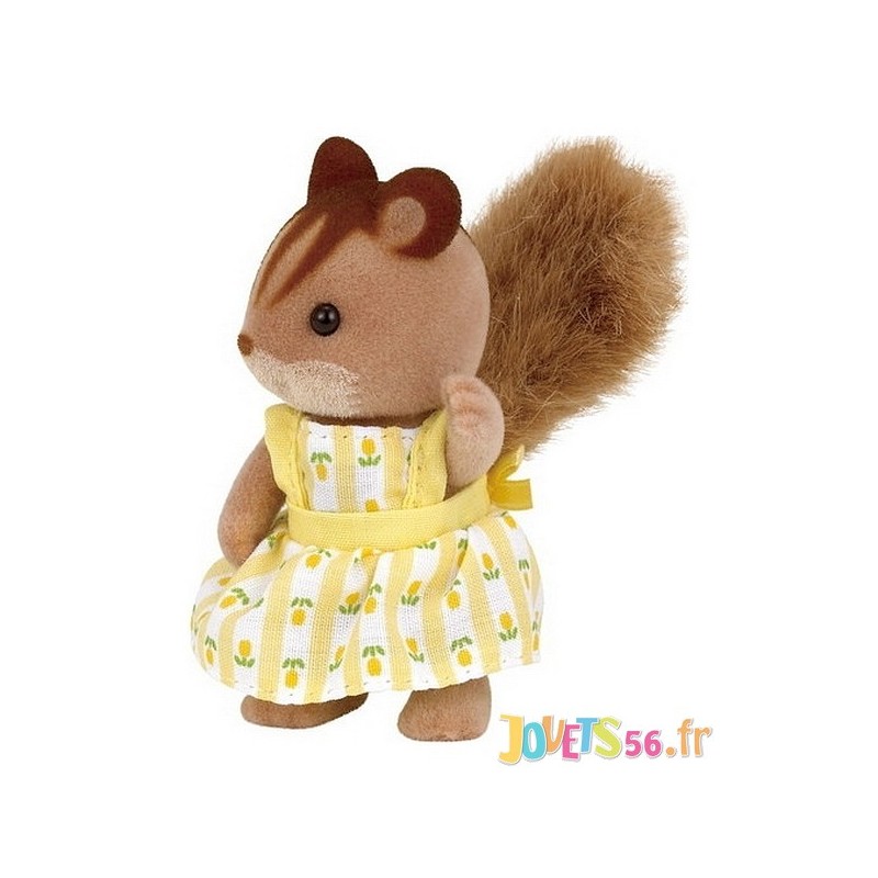 Famille ecureuil roux sylvanian families 