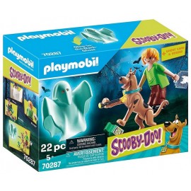 70287 SCOOBY DOO ET SAMMY AVEC FANTOME PLAYMOBIL-LiloJouets-Morbihan-Bretagne