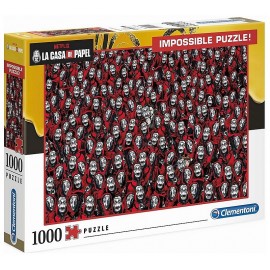 PUZZLE LA CASA DE PAPEL 1000 PIECES IMPOSSIBLE PUZZLE-LiloJouets-Morbihan-Bretagne