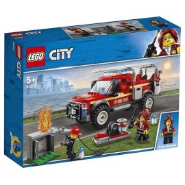 60231 CAMION DU CHEF DES POMPIERS LEGO CITY-LiloJouets-Morbihan-Bretagne