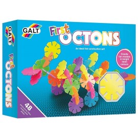 OCTONS FIRST JEU CONSTRUCTIONS 48 PIECES OCTOGONALES NEONS-LiloJouets-Morbihan-Bretagne