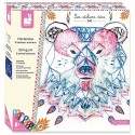 COFFRET FILS TENDUS ANIMAUX 5 TABLEAUX ATELIERS DECO