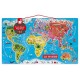 Panneau puzzle monde magnetique 70x43cm-lilojouets-morbihan-bretagne