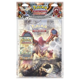 CAHIER RANGE CARTES + BOOSTER POKEMON XY11 OFFENSIVE VAPEUR-jouets-sajou-56