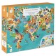 Puzzle educatif les dinosaures 200 pieces-lilojouets-morbihan-bretagne