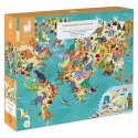 PUZZLE EDUCATIF LES DINOSAURES 200 PIECES