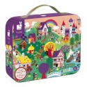 VALISETTE PUZZLE D'OBSERVATION LES CONTES 24 PIECES 65X50CM